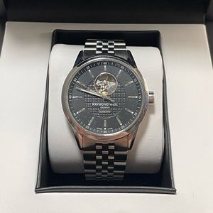 Raymond Weil Freelancer Steel Black Dial Automatic Mens Watch 2710-ST-20021